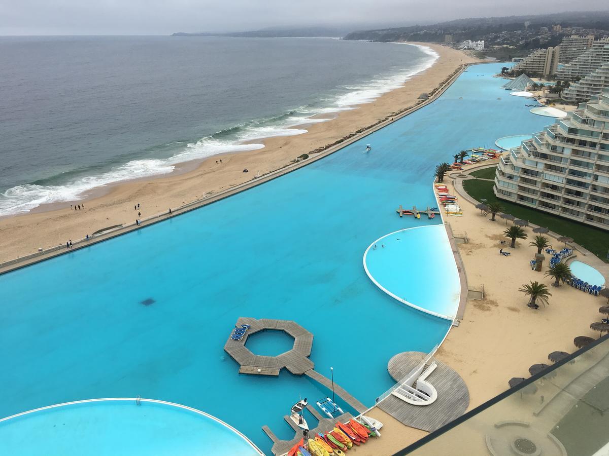 알가로보 Duplex Jacuzzi San Alfonso Del Mar 아파트 외부 사진